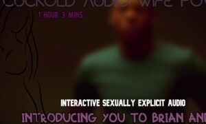 'Introducing you to Brian and his big black cock CUCKOLD AUDIO WIFE POV'