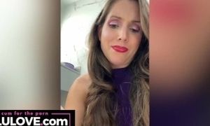 Babe gets glam'd up for fancy gala with selfie dancing then stuck in dress & unzip help - Lelu Love