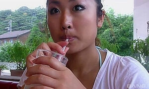 Japanese Surfer Girl Gets Creamy Morning Sex With Riko Fujitani