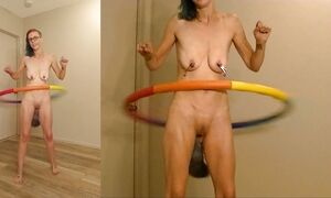 Naked hulu hoop