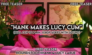 &quot_Hank Makes Lucy Cum&quot_ free teaser by Lucy LaRue and HoundstoothHank