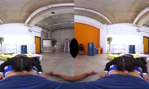Asian big ass babe Vr porn