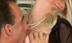 Classy Blonde European MILF Rough Sex