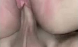 Gfs creamy pussy cums all over hard cock