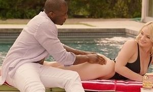 BLACKED Curvaceous Towheaded Cheats on Beau With BIG BLACK COCK