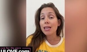 'Babe gets goofy on TikTok, reveals more behind the scenes of catfish romance scams, dirty talk JOI with big boobs - Lelu Love'