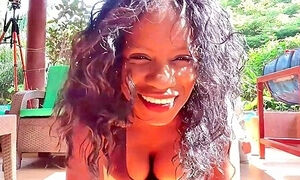 Stepdaugter Get Surpriced By Her Stepdad While Doing Yoga And He Eats Her Pussy