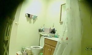 Korean X wifey bathroom covert web cam